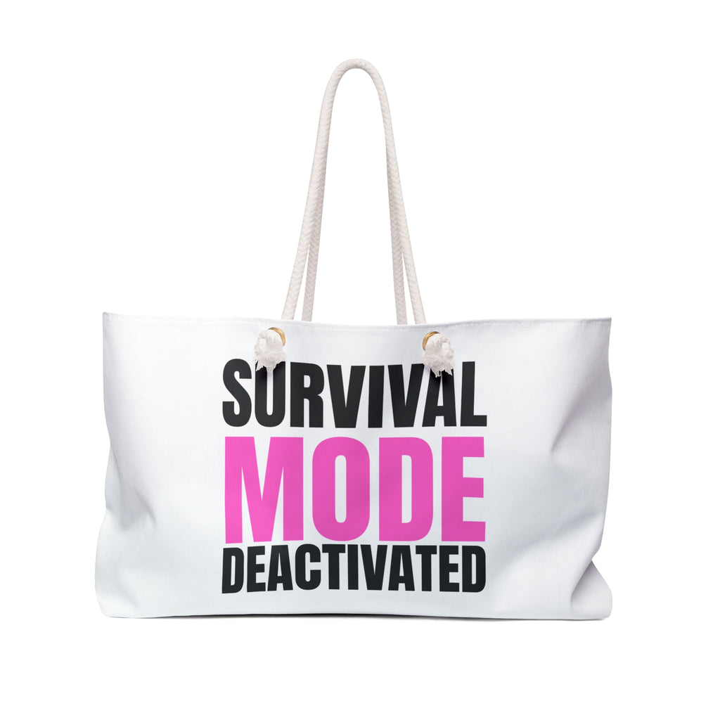 Survival Mode Deactivated Weekender Bag