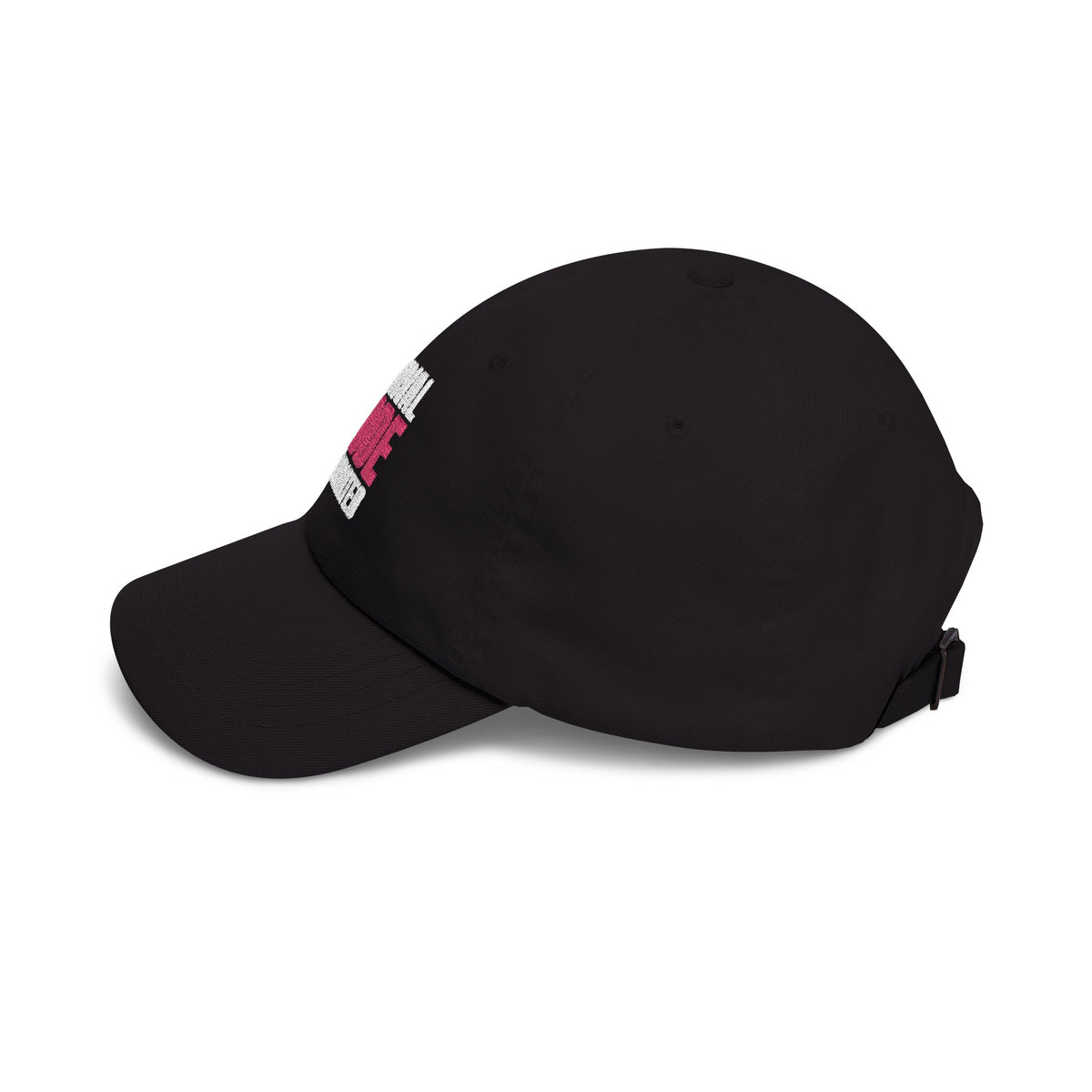 Dad Cap — Pink "MODE" Embroidered Classic Baseball Hat