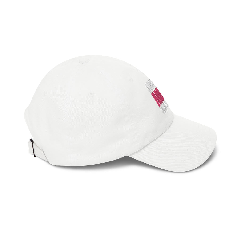 Dad Cap — Pink "MODE" Embroidered Classic Baseball Hat